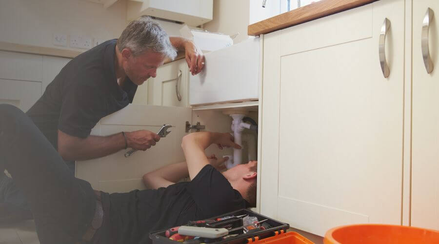Professional burst pipe repair services in Davy, WV